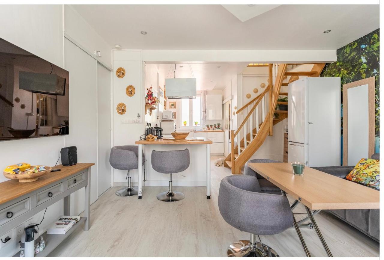 Casa Inca Calais - Duplex Soleil Latino - Parking Free, Station Appartement Buitenkant foto