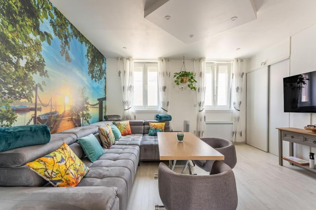 Casa Inca Calais - Duplex Soleil Latino - Parking Free, Station Appartement Buitenkant foto