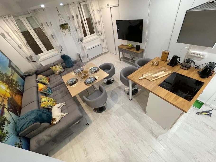 Casa Inca Calais - Duplex Soleil Latino - Parking Free, Station Appartement Buitenkant foto